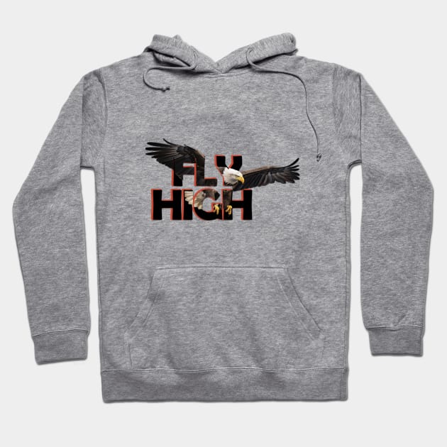 Fly like an eagle Hoodie by hummingbird_23